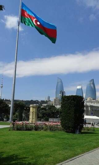 Апартаменты AZADLIG Street 3 Баку Апартаменты с балконом-50